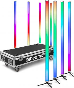 Kratos LED Tube Sæt RGBW til indendørs/udendørs brug, sæt af 8