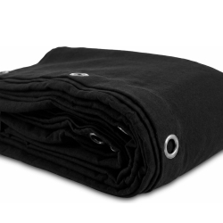 STAGE-SKIRT320 100 x 600cm Black TILBUD NU