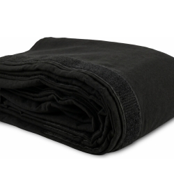STAGE-SKIRT320 60 x 600cm Black TILBUD NU