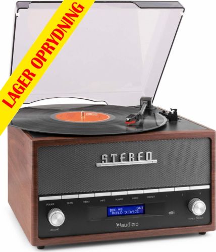 Frisco Retro Plattenspiller DAB+ Radio