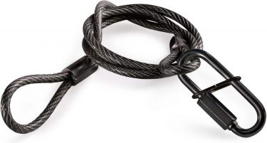 SAF65B Sikkerhedskabel 95cm x 5mm 65kg
