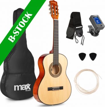 SoloArt Junior 3/4 Classic Guitar Pack Natural "B-STOCK"