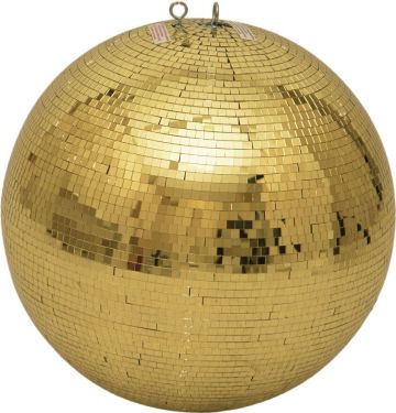 Eurolite Spejlkugle 40cm guld