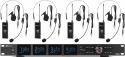 PD524B UHF Wireless Microphone Set with 4 bodypack microphones PD524B UHF Wireless Microphone Set with 4 bodypack microphones