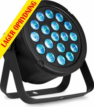 SlimPAR45 18x 3W 3-i-1 RGB LED DMX