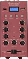 Small 2 Channels, Omnitronic GNOME-202P Mini Mixer red