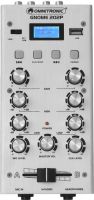 Small 2 Channels, Omnitronic GNOME-202P Mini Mixer silver
