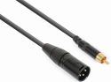 CX132 Kabelkonverter XLR Han - RCA Han CX132 Kabelkonverter XLR Han - RCA Han