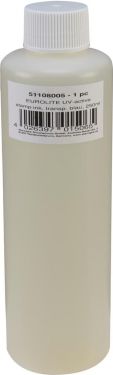 Eurolite UV-active Stamp Ink, transparent blue, 250ml