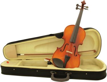 Dimavery Violin 4/4 with bow, in case