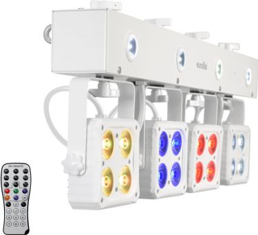 Eurolite LED KLS-180 Compact Light Set wh
