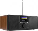 WIFI Internet+DAB+FM Radio 'Luxus model' Stereo Højtalere / Bluetooth / Tydeligt farvedisplay / Træ