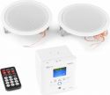 BTW30SET In-Wall Mounted Audio System with 2x 15W Ceiling Speakers BTW30SET In-Wall Mounted Audio System with 2x 15W Ceiling Speakers