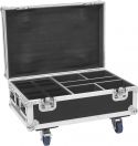 Product Cases, Roadinger Flightcase 4x AKKU IP UP-4 Plus HCL Spot WDMX with charging function