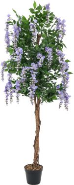 Europalms Wisteria, artificial plant, purple, 180cm