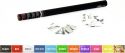 Røk & Effektmaskiner, TCM FX Handheld Confetti Cannon 80cm, white/silver