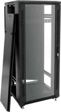 Roadinger SSC-24 Steel Cabinet with Glass Door 24U