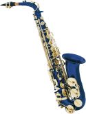 Musical Instruments, Dimavery SP-30 Eb Alto Saxophone, blue
