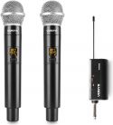 WM552 Dual Trådløs Mikrofon Plug-and-Play Sett UHF WM552 Dual Trådløs Mikrofon Plug-and-Play Sett UHF