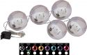 Decor & Decorations, Europalms LED Snowball 8cm, black 5x