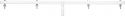 Assortment, Eurolite Cross Beam Q3W with TV spigot white