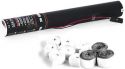 Røk & Effektmaskiner, TCM FX Electric Streamer Cannon 50cm, white/silver