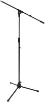Stativer, Omnitronic Microphone Tripod MS-2 with Boom bk