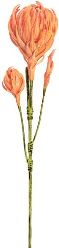 Europalms Dahlias Branch (EVA), artificial, orange