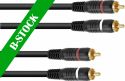 Omnitronic RCA cable 2x2 10m "B-STOCK" Omnitronic RCA cable 2x2 10m "B-STOCK"