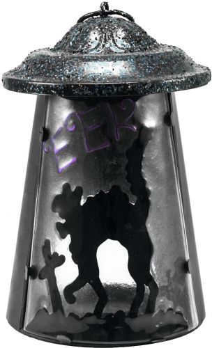 Halloween Dekoration, Lanterne med Kat, 23 cm