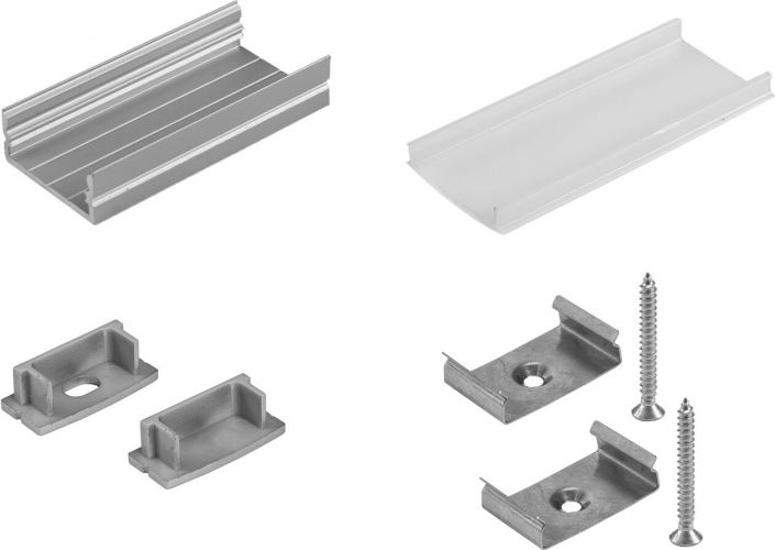 Eurolite Mounting Set U-profile 20mm for LED Strip