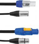 Assortment, Eurolite Combi Cable DMX P-Con/3-pin XLR 1.5m