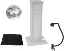 Sortiment, Eurolite Set Mirror ball 30cm with stage stand variable + Cover black