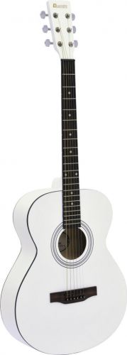 Dimavery AW-303 Western Guitar, white