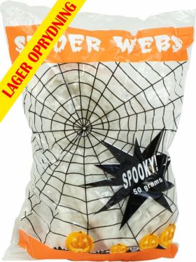 Europalms Halloween Spider Web White 50g