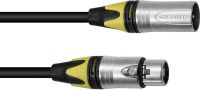 PSSO XLR Cable COL 3-pin 20m bk Neutrik