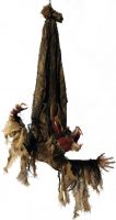UV Lys, Halloween Dekoration, Animeret Figur Med Lys- og Lydeffekter, Uhyggelig Flagermus, 95cm