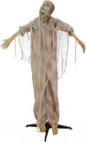 Halloween Dekoration, Animeret Figur med Lys- og Lydeffekter, Den Skræmmende Mumie Ludvig, 160cm Halloween Dekoration, Animeret Figur med Lys- og Lydeffekter, Den Skræmmende Mumie Ludvig, 160cm
