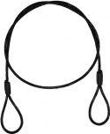 Diverse, Eurolite Steel Rope (SC) 900x4mm black without quick link