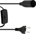 Brands, Eurolite E-27 Socket Power Cable, Plug, Switch