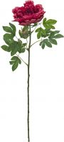 Udsmykning & Dekorationer, Europalms Peony Branch classic, artificial plant, magenta, 80cm