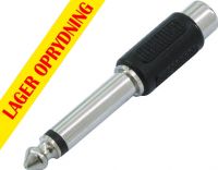 Omnitronic Adapter RCA(F)/Jack(M) 10x