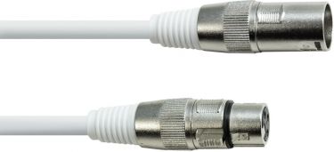 Eurolite DMX Cable XLR 3-pin 3m white