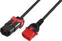 Sortiment, IEC LOCK IEC Extension Locking 3x1.0 1m bk