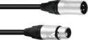 PSSO XLR Cable 3-pin 3m bk Neutrik