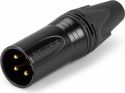 XLR 3P Male NEUTRIK NC3MXX Black XLR 3P Male NEUTRIK NC3MXX Black