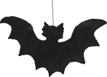Halloween Dekoration, Flagermus-silhuet, 32x60cm