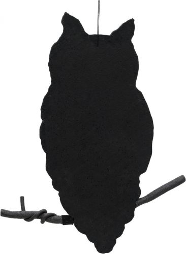 Halloween Dekoration, Silhuet af Ugle, 62 cm