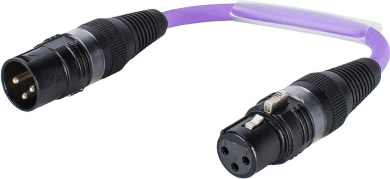 SOMMER CABLE Adapter Cable XLR(M)/XLR(F) Ground Lift bk