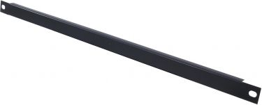 Omnitronic Front Panel Z-19U-shaped, steel, bk 0.5U